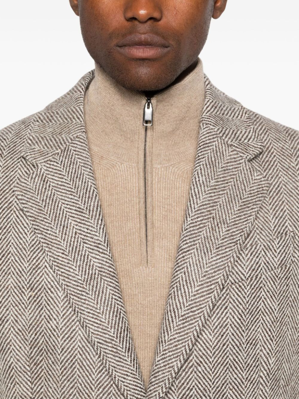 herringbone coat - 5