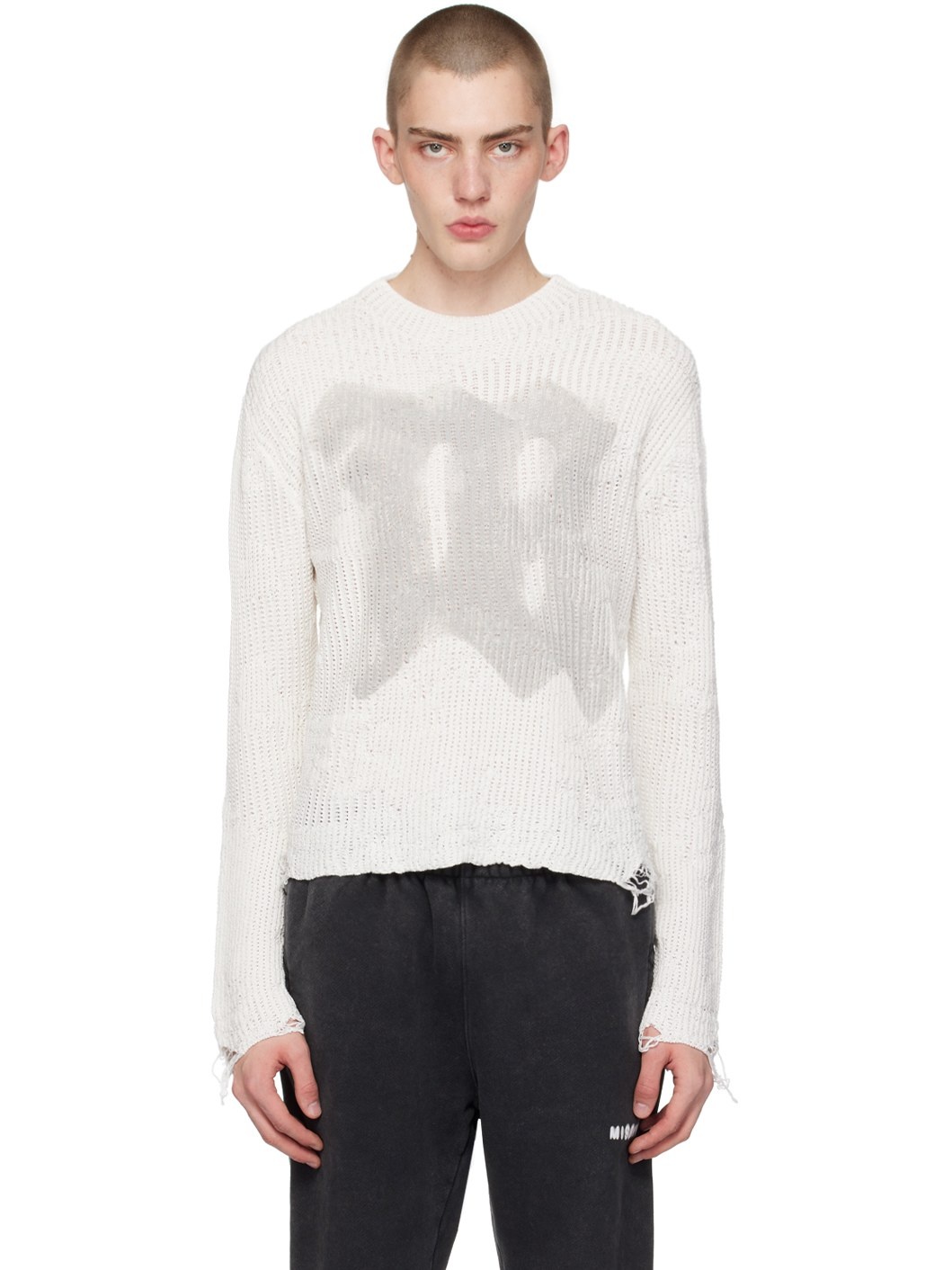 White Goa Sweater - 1