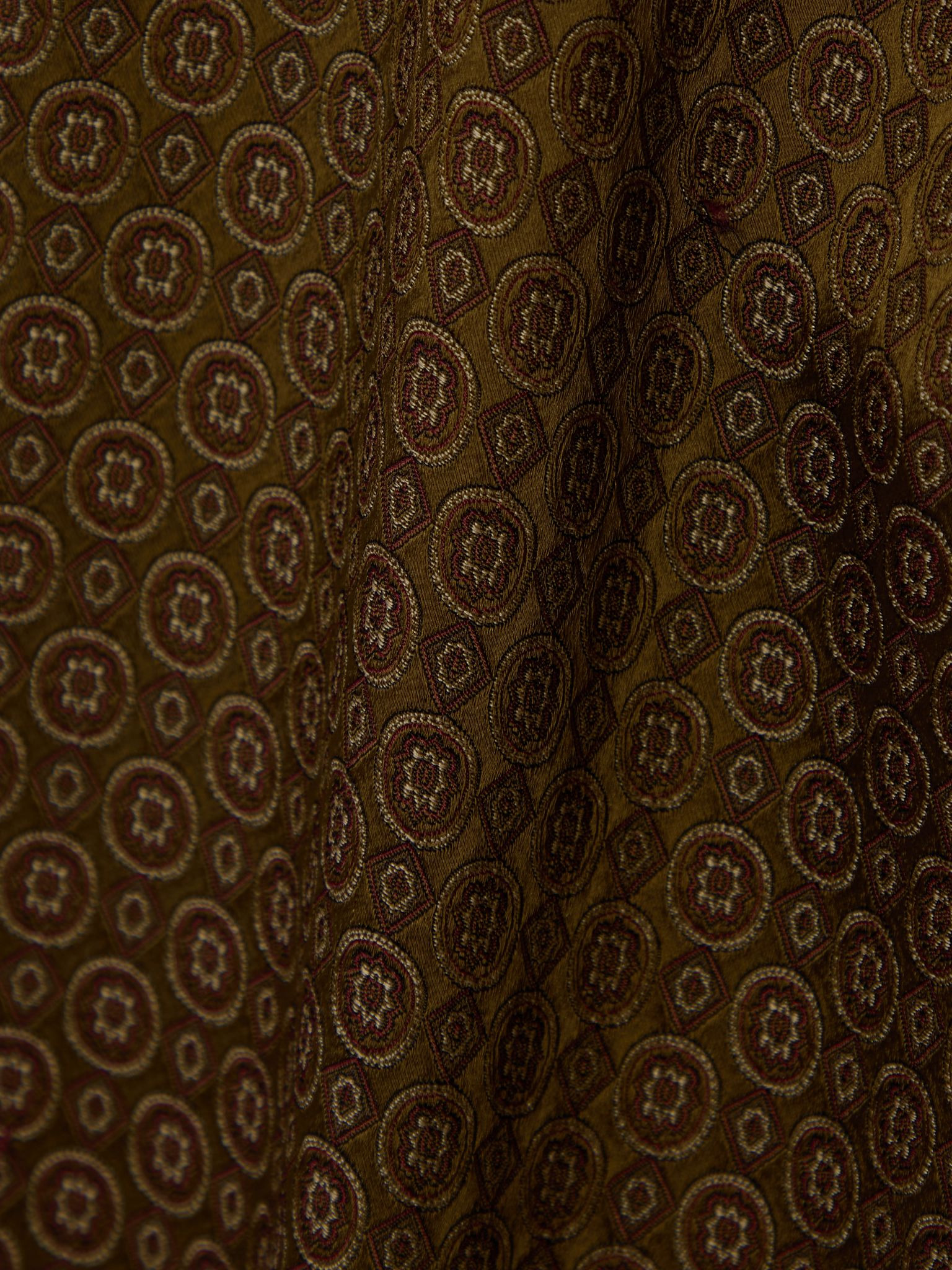 Jacquard wide-leg pants Brown - 6