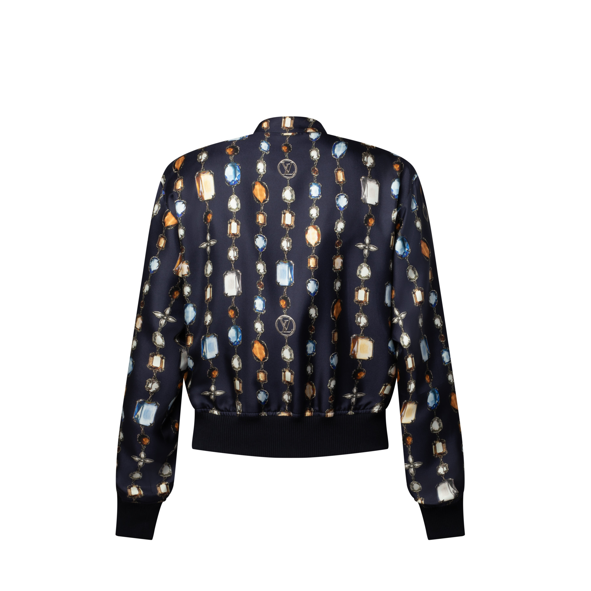 Reversible Necklace Bomber Jacket - 3
