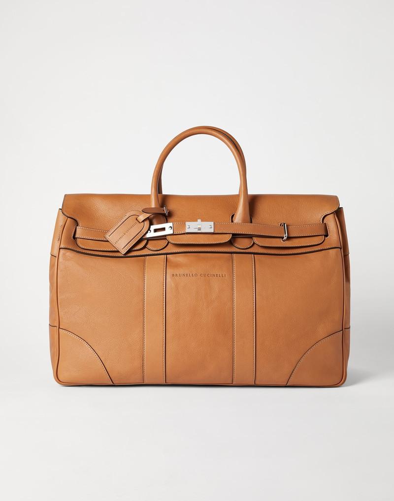 Cowhide Country Weekender bag 1