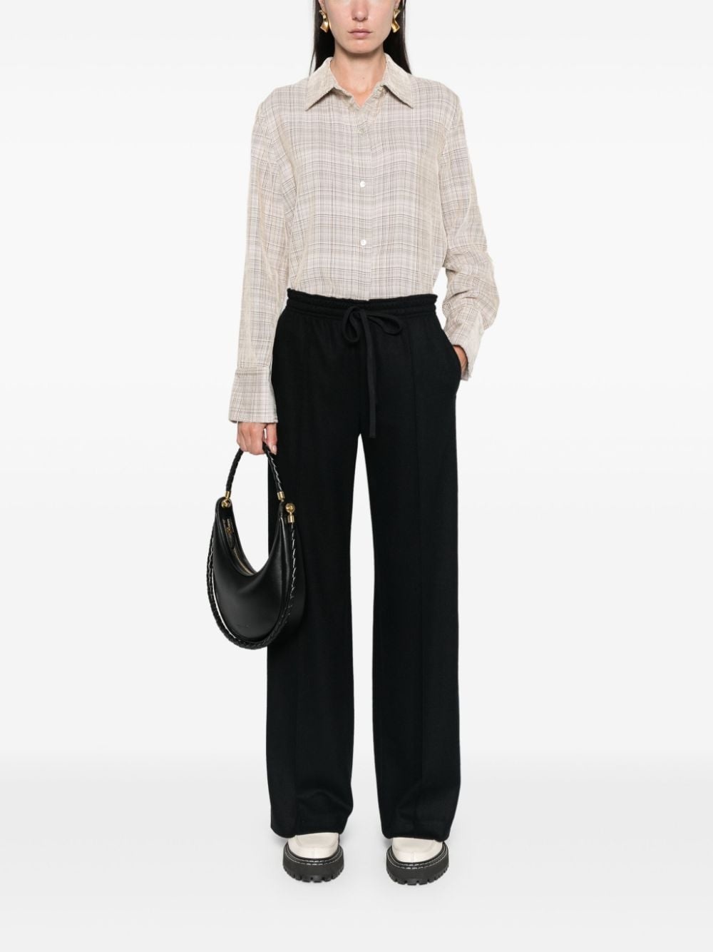 straight-leg trousers - 2