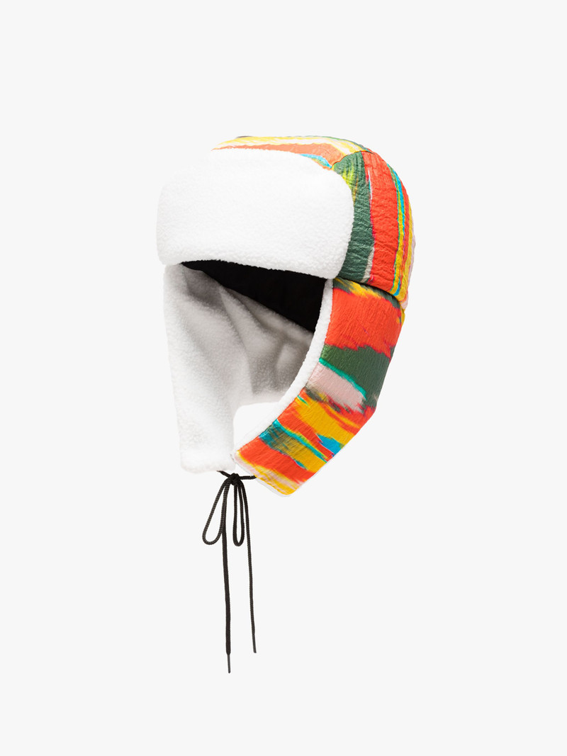 FROZEN POP CAMO NYLON TRAPPER HAT | ACC-HA07 1