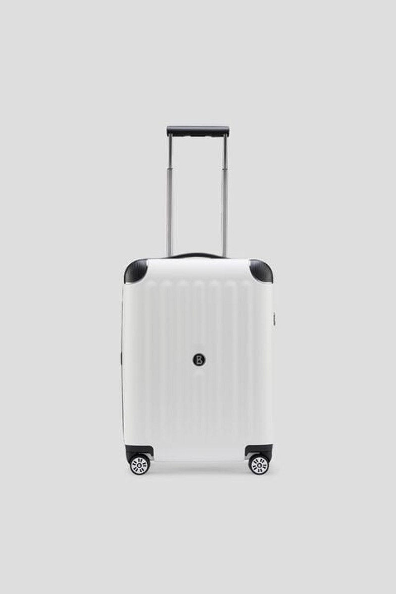 Piz Deluxe Small Hard shell suitcase in White 1