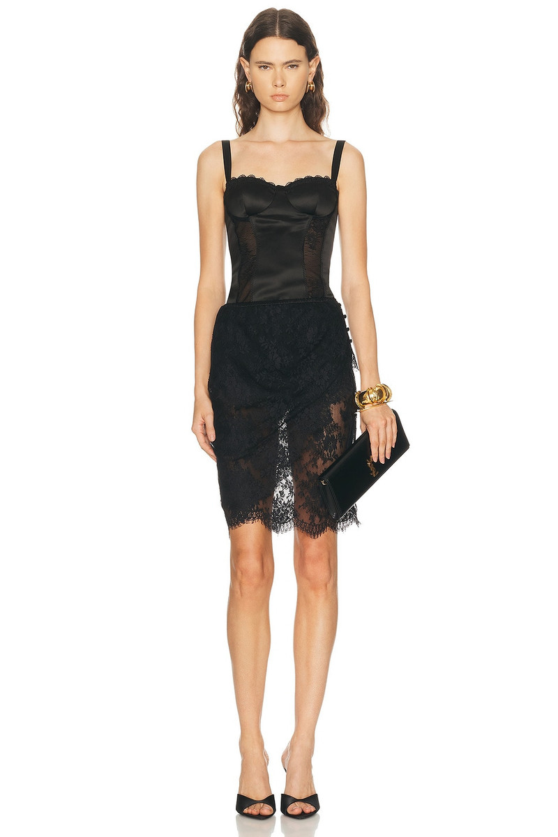 NICHOLAS Dara Paneled Lace Top outlook