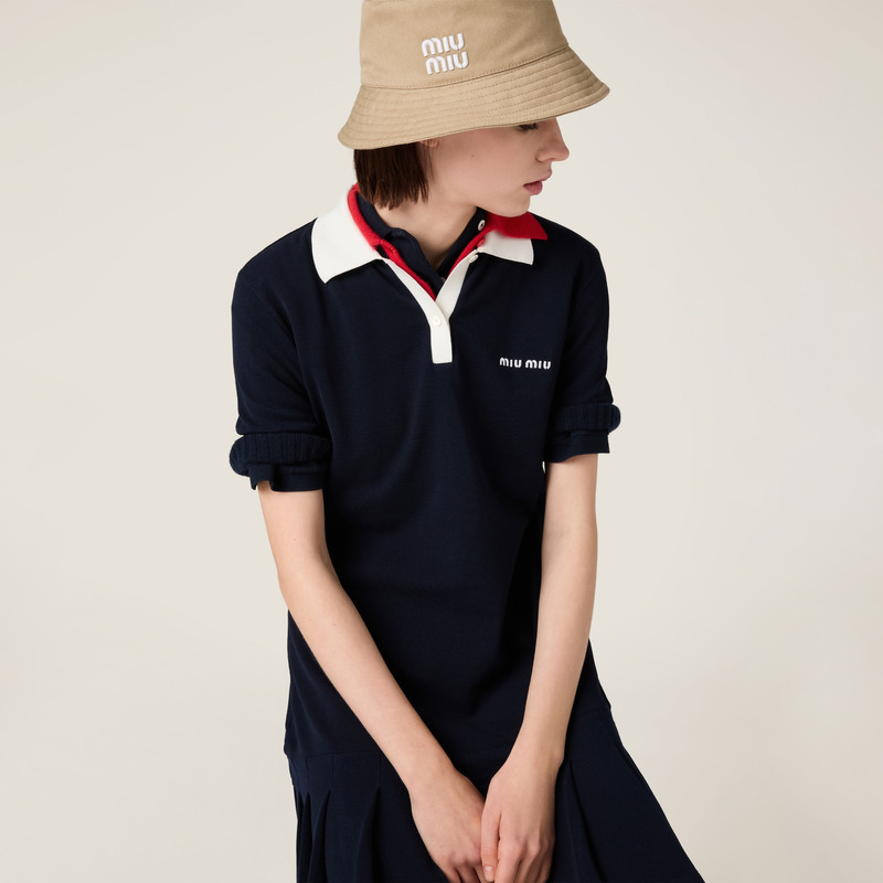 Miu Miu Drill bucket hat outlook