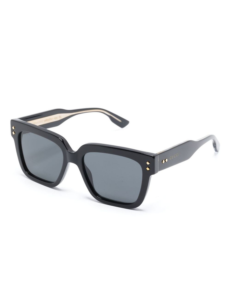 GUCCI rectangular -frame sunglasses outlook