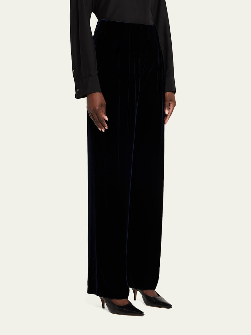 Relaxed Velvet Trousers 4