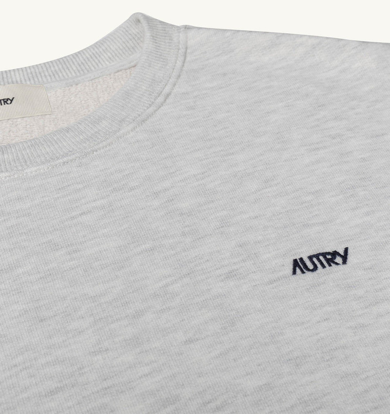 EMBROIDERED AUTRY LOGO CREWNECK SWEATSHIRT MAN 4