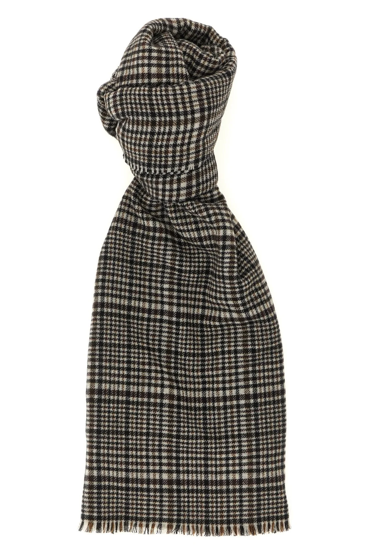 Prince Of Wales Cashmere Scarf - 1