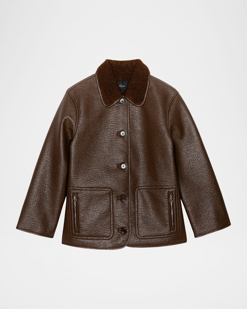 Luis Vegan Leather Jacket 1