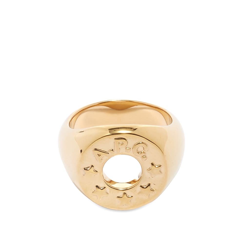 A.P.C. Ambre Signet Ring - 1