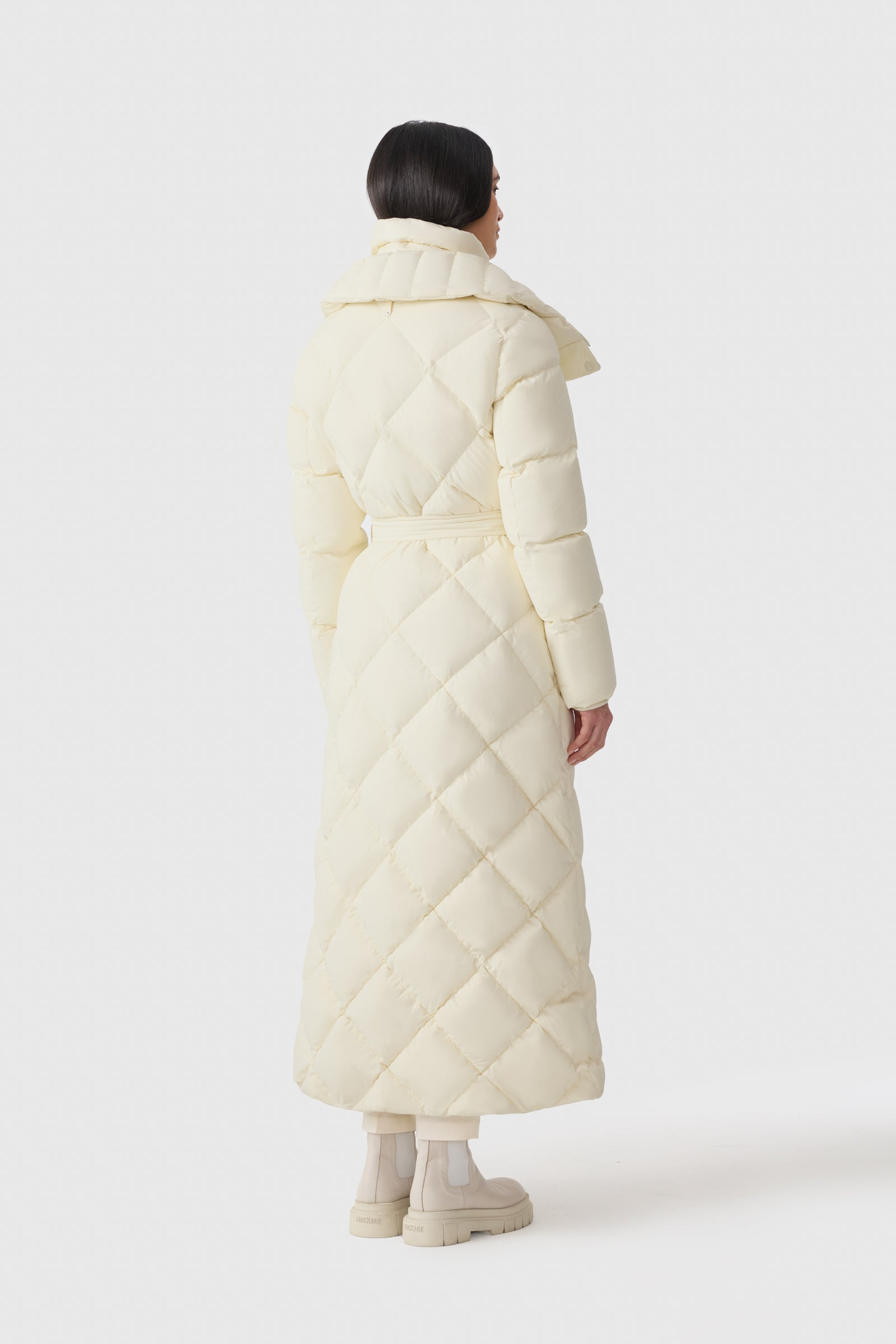 LAURELLA 2-in-1 Light Down Belted Coat - 4