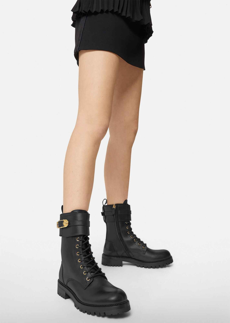 Safety Pin Leather Boots 3
