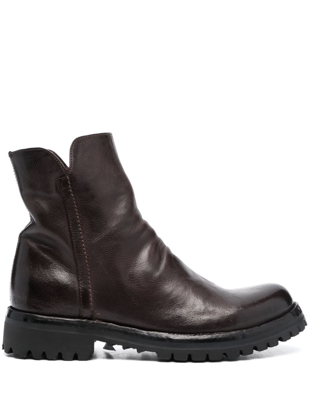 Loraine zip-up leather boots - 1