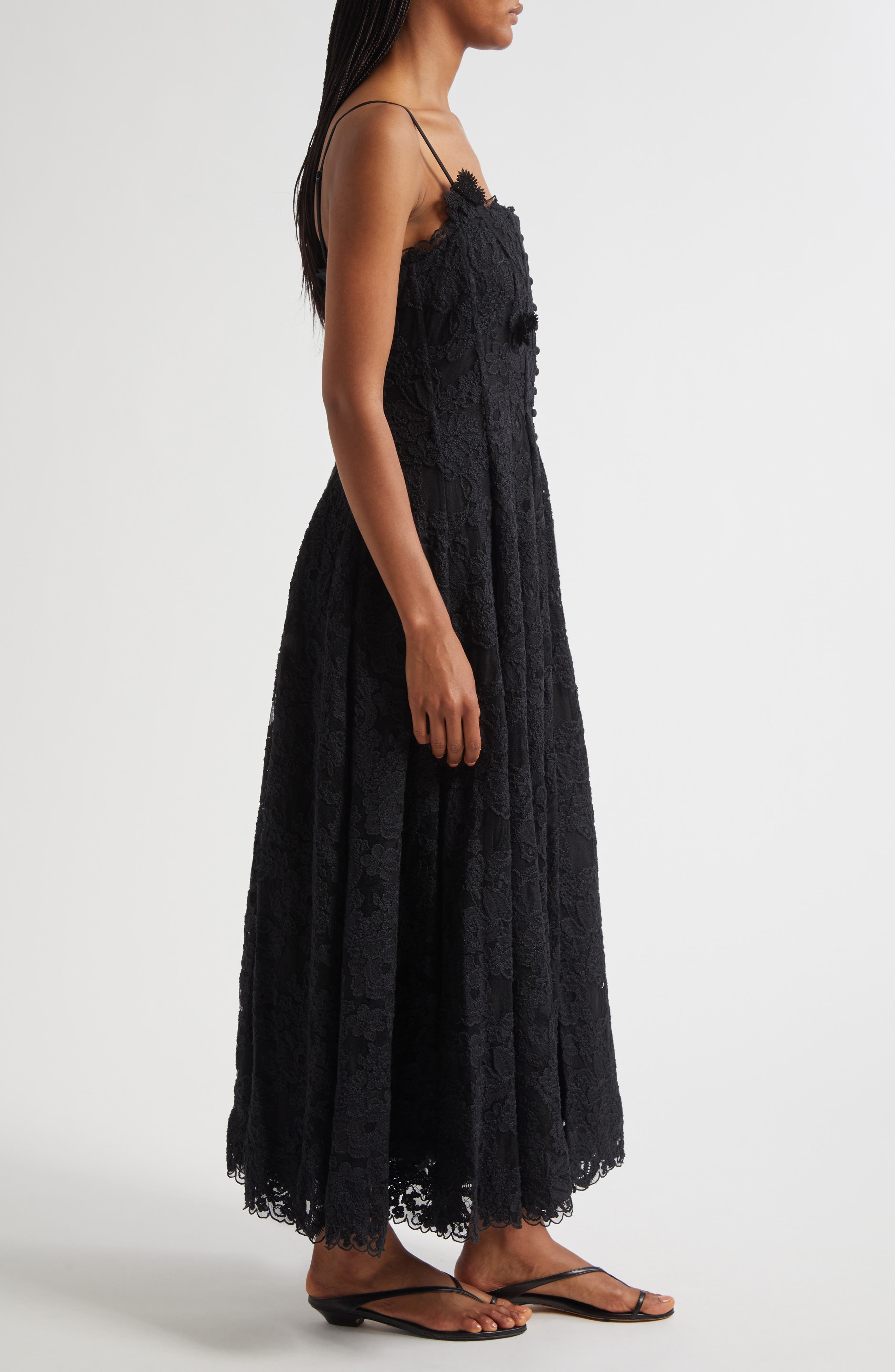 Camilla Noble Endeavors Lace Corset Midi Dress at Nordstrom - 3