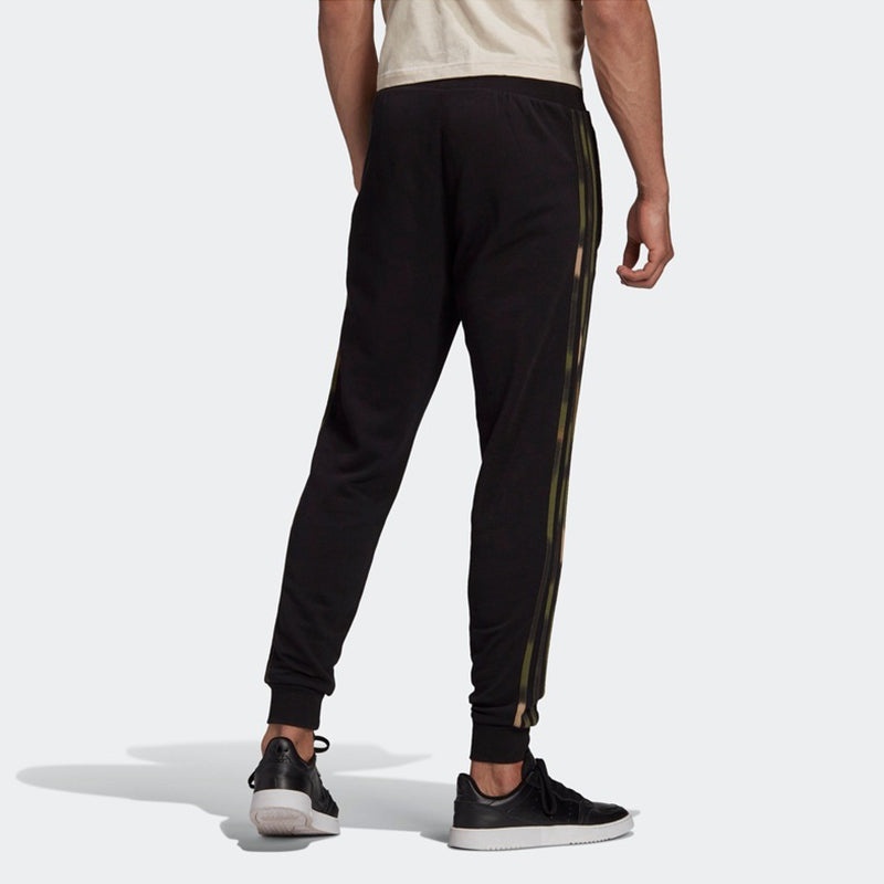 adidas originals Camo Sweat Pant Casual Sports Bundle Feet Long Pants Black GN1861 - 3