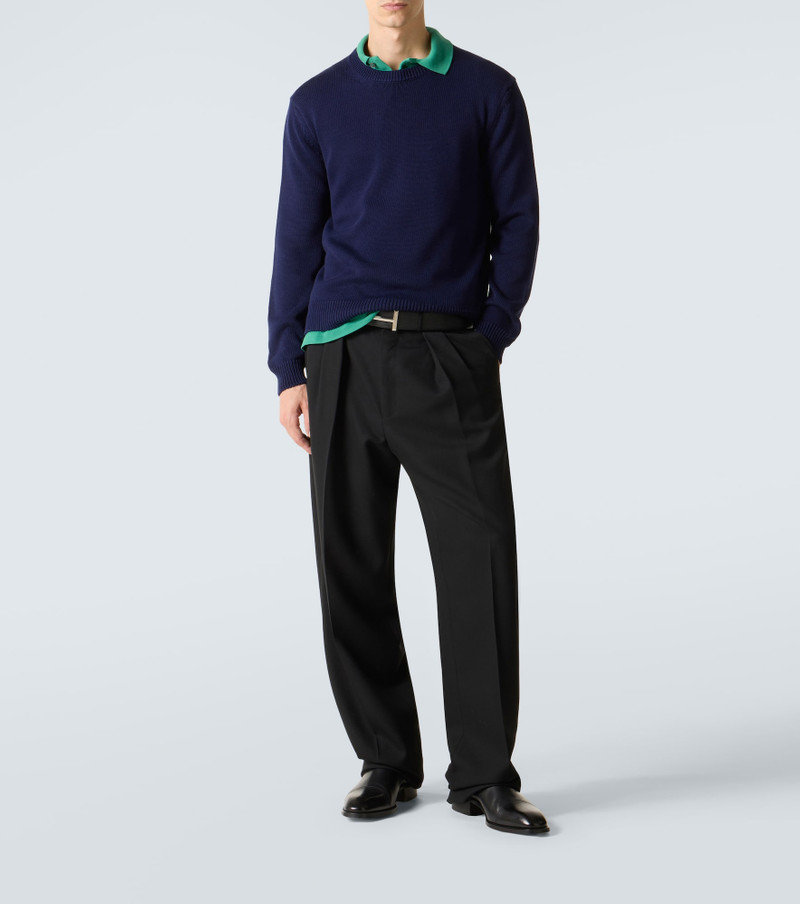 TOM FORD Cotton and silk sweater outlook