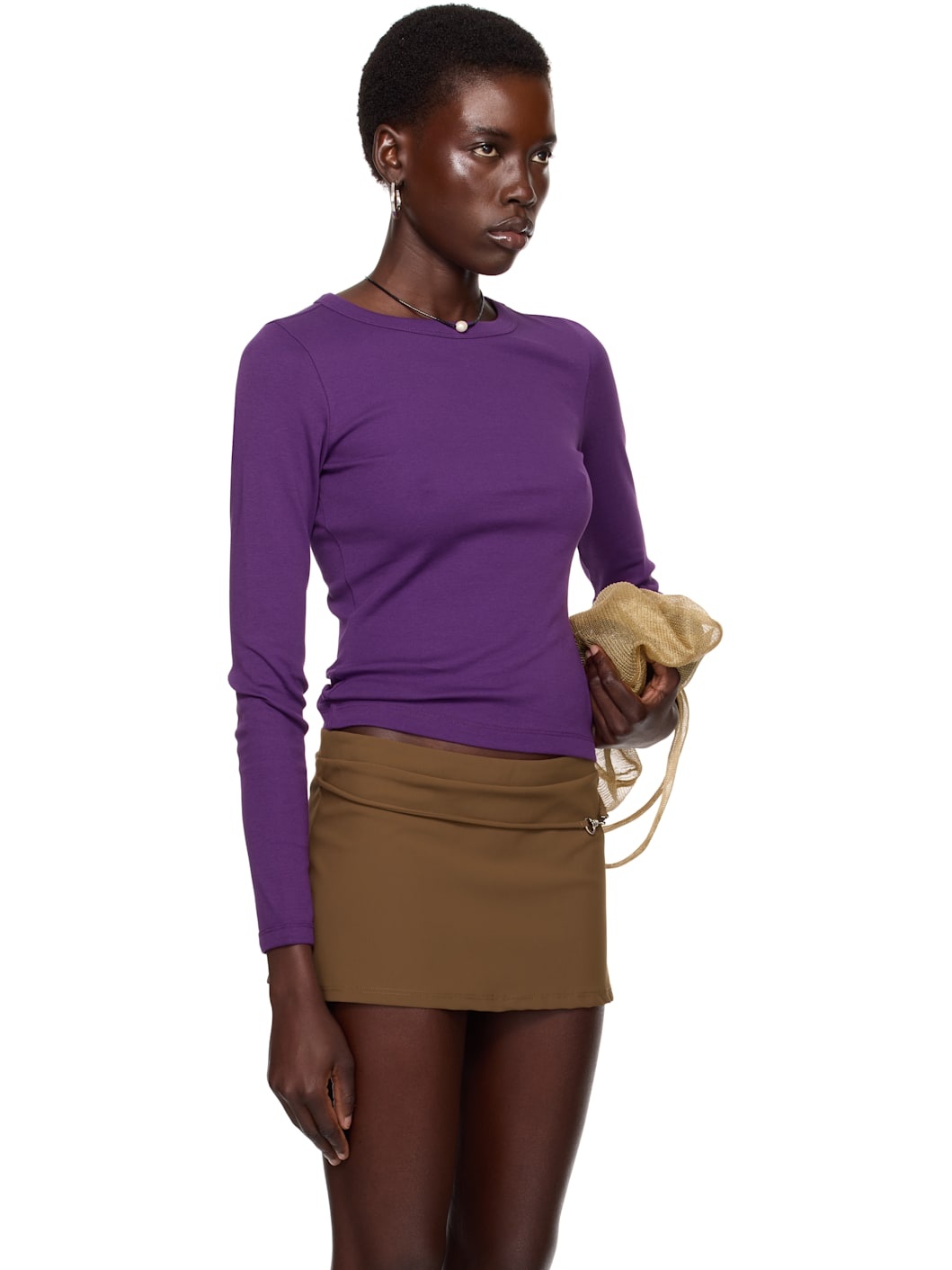 SSENSE Exclusive Purple Max T-shirt - 2