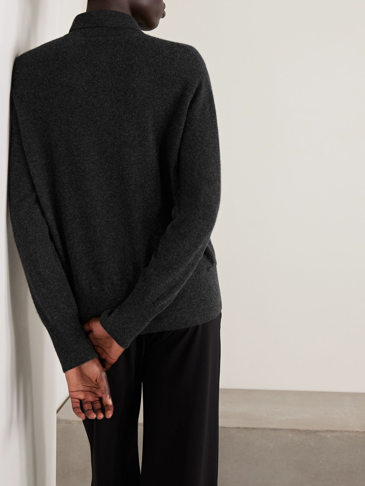 Lillia cashmere cardigan Black - 4