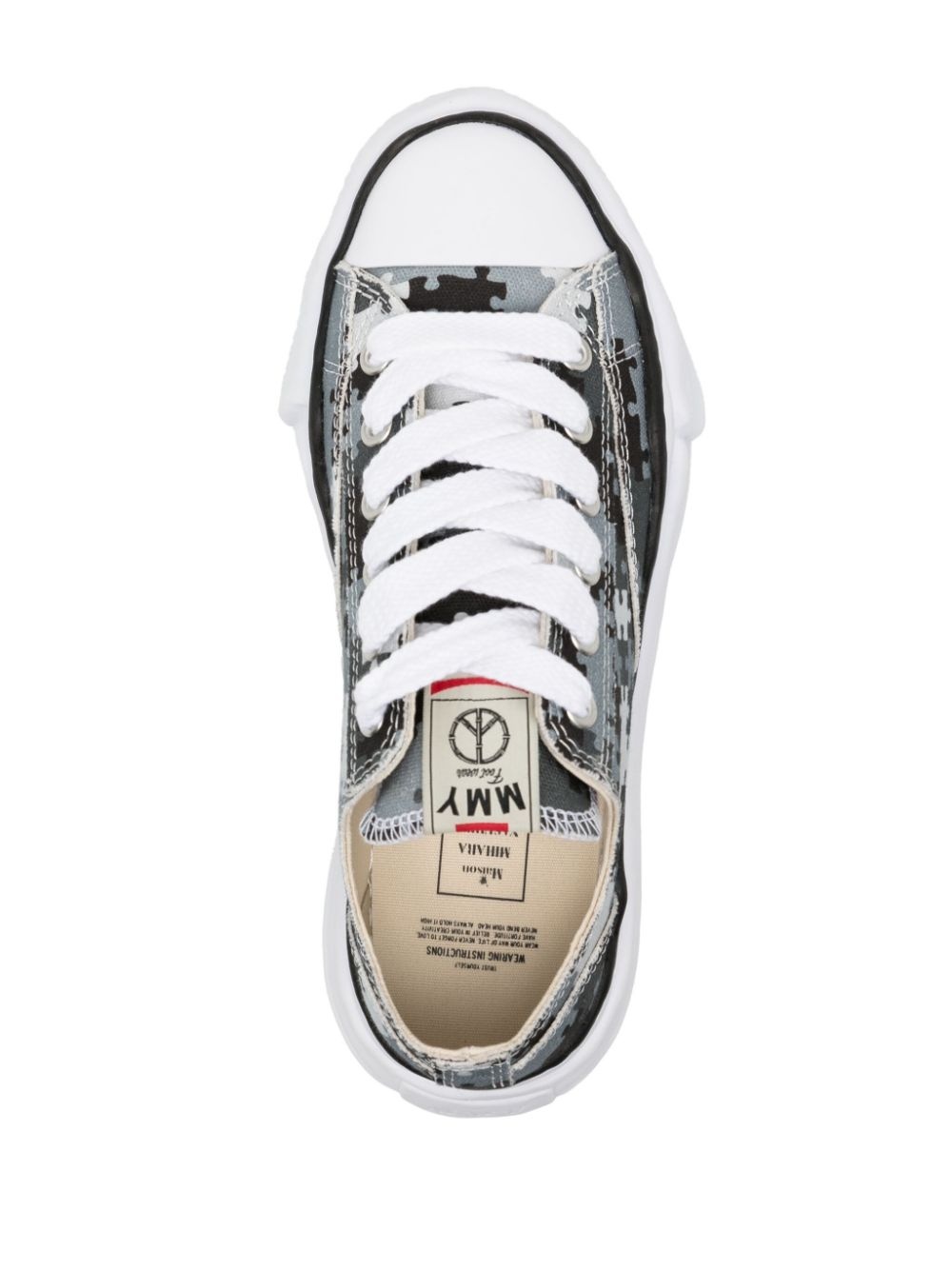 x Peace and After Puzzle Camo Peterson sneakers - 4