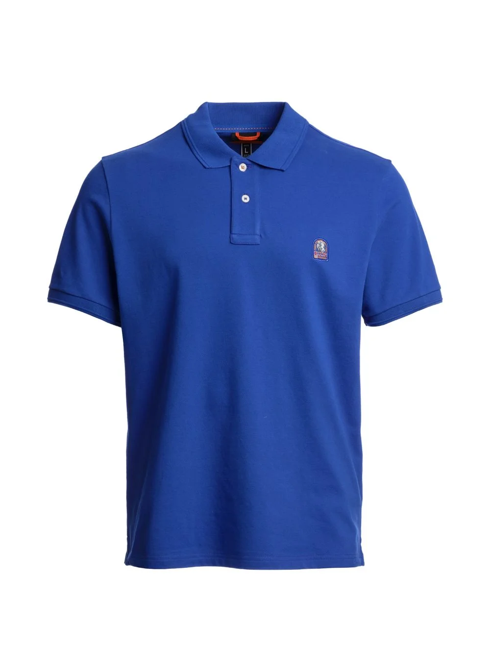 logo-patch polo shirt - 1