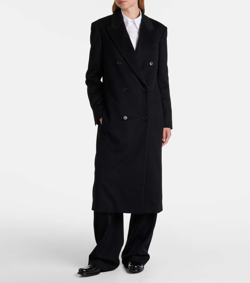 The Row Sandes cashmere coat outlook