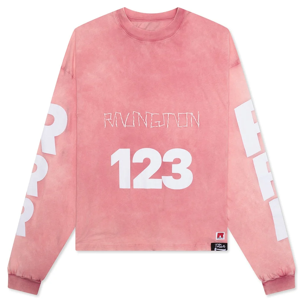USO 123 GARDEN L/S TEE - PINK - 1