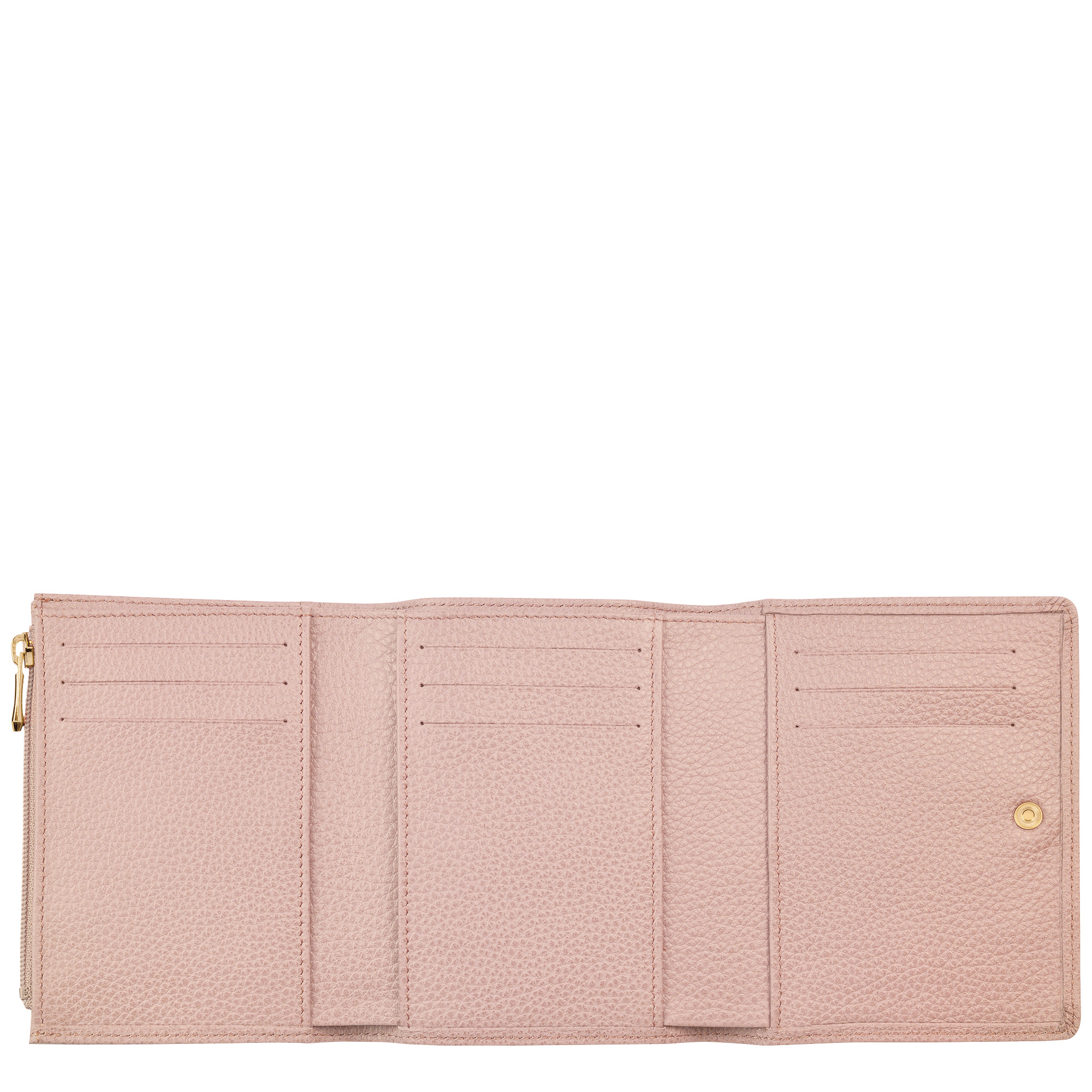 Le Foulonné Wallet Nude - Leather - 2