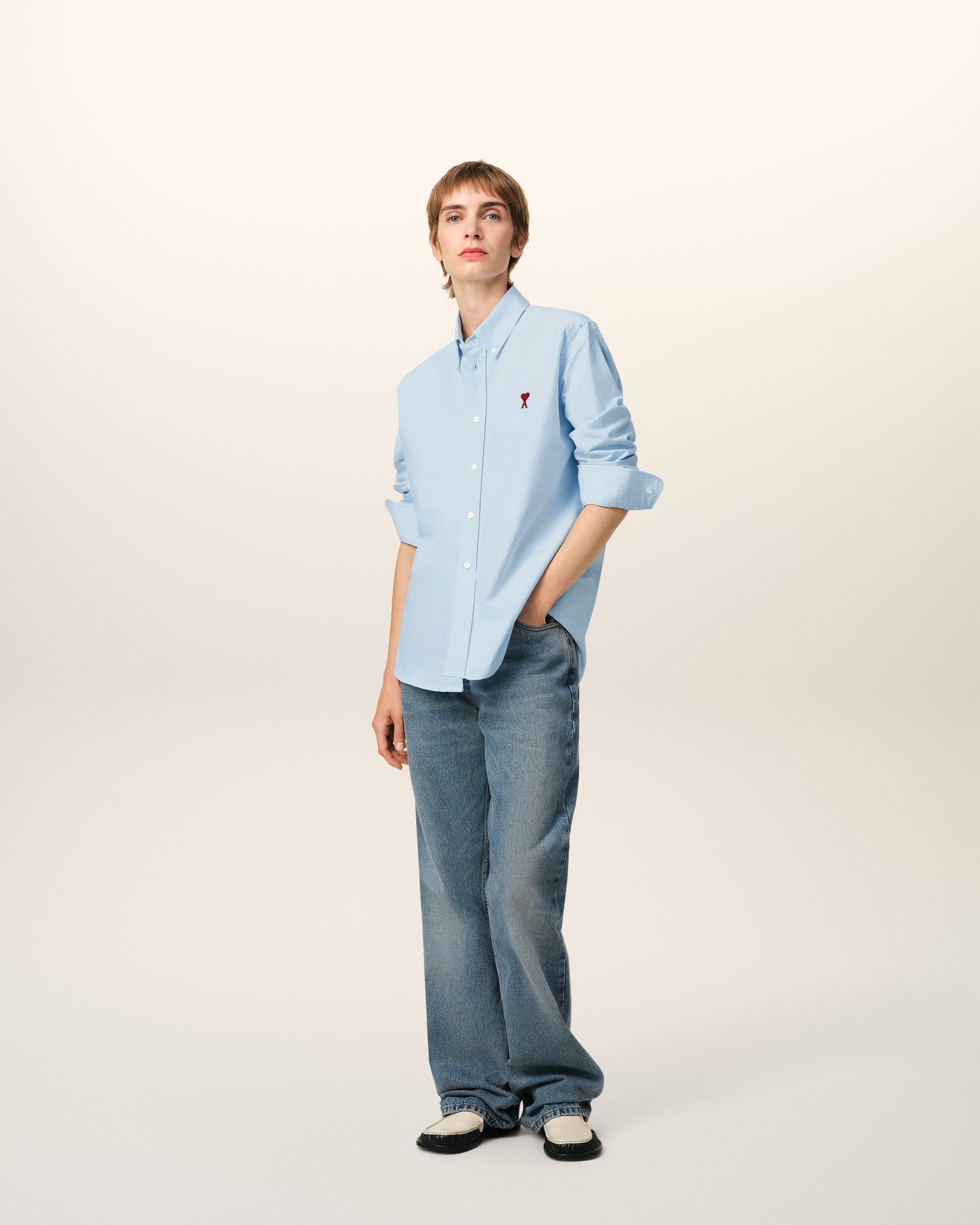 BUTTON-DOWN AMI DE COEUR SHIRT - 5