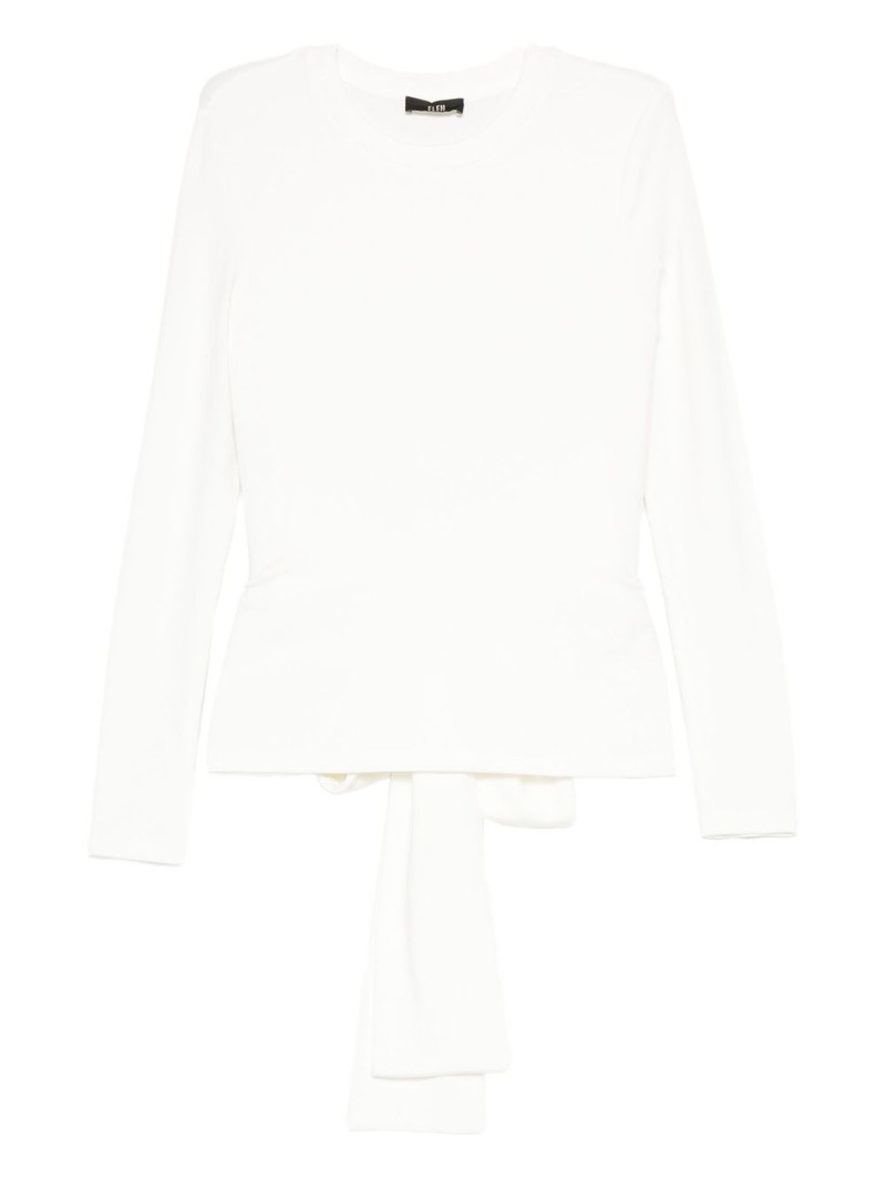 bow-embellished jumper 1