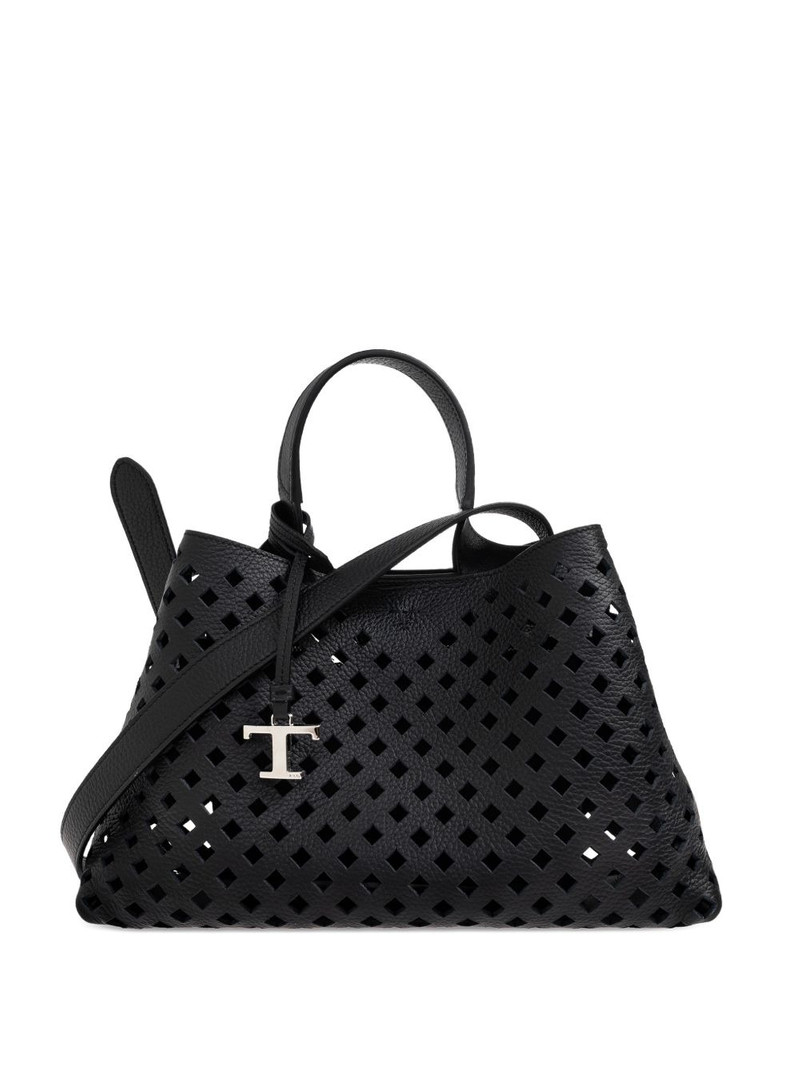 Micro Apa perforated-leather tote bag 1
