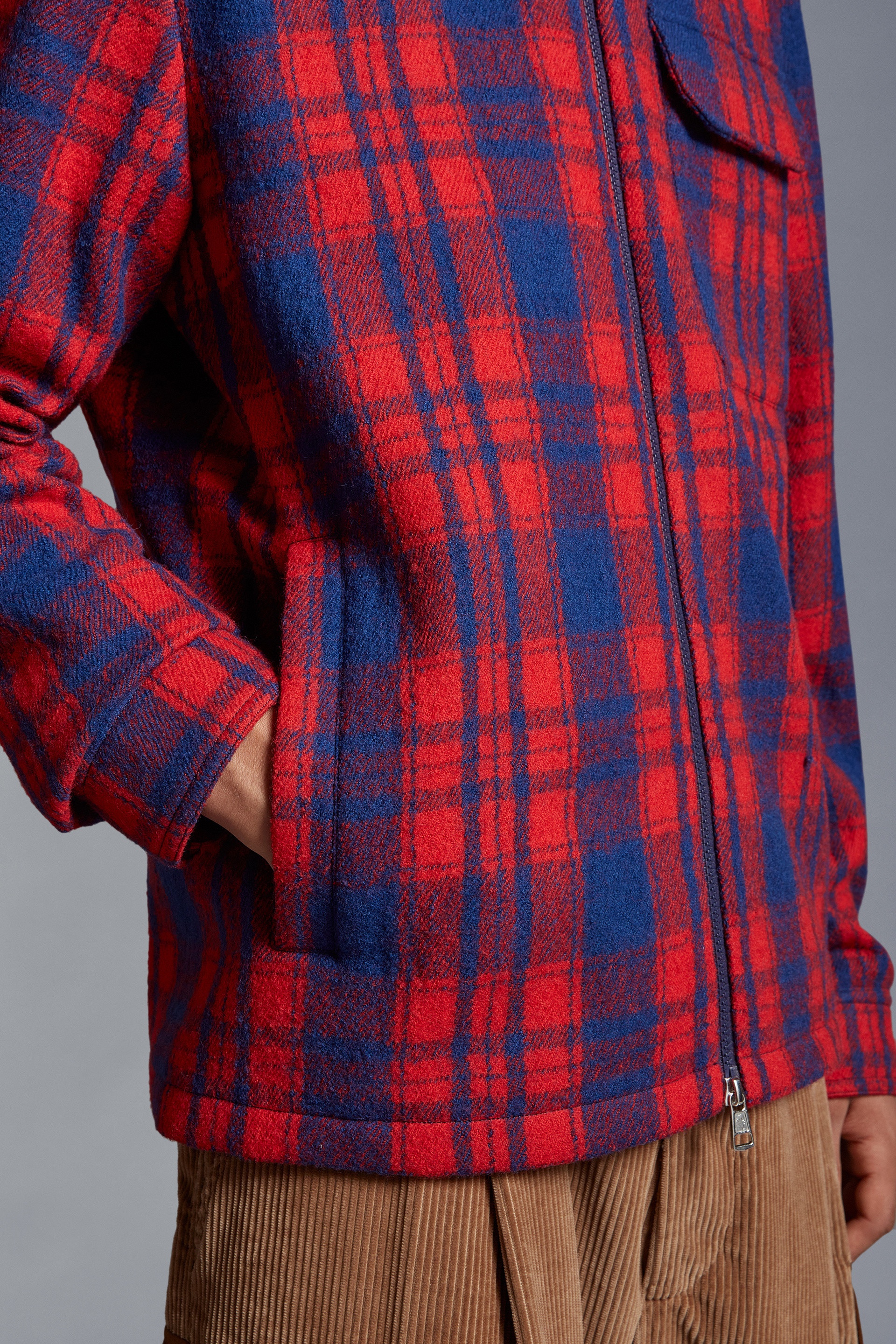 Plaid Wool Shirt - 6