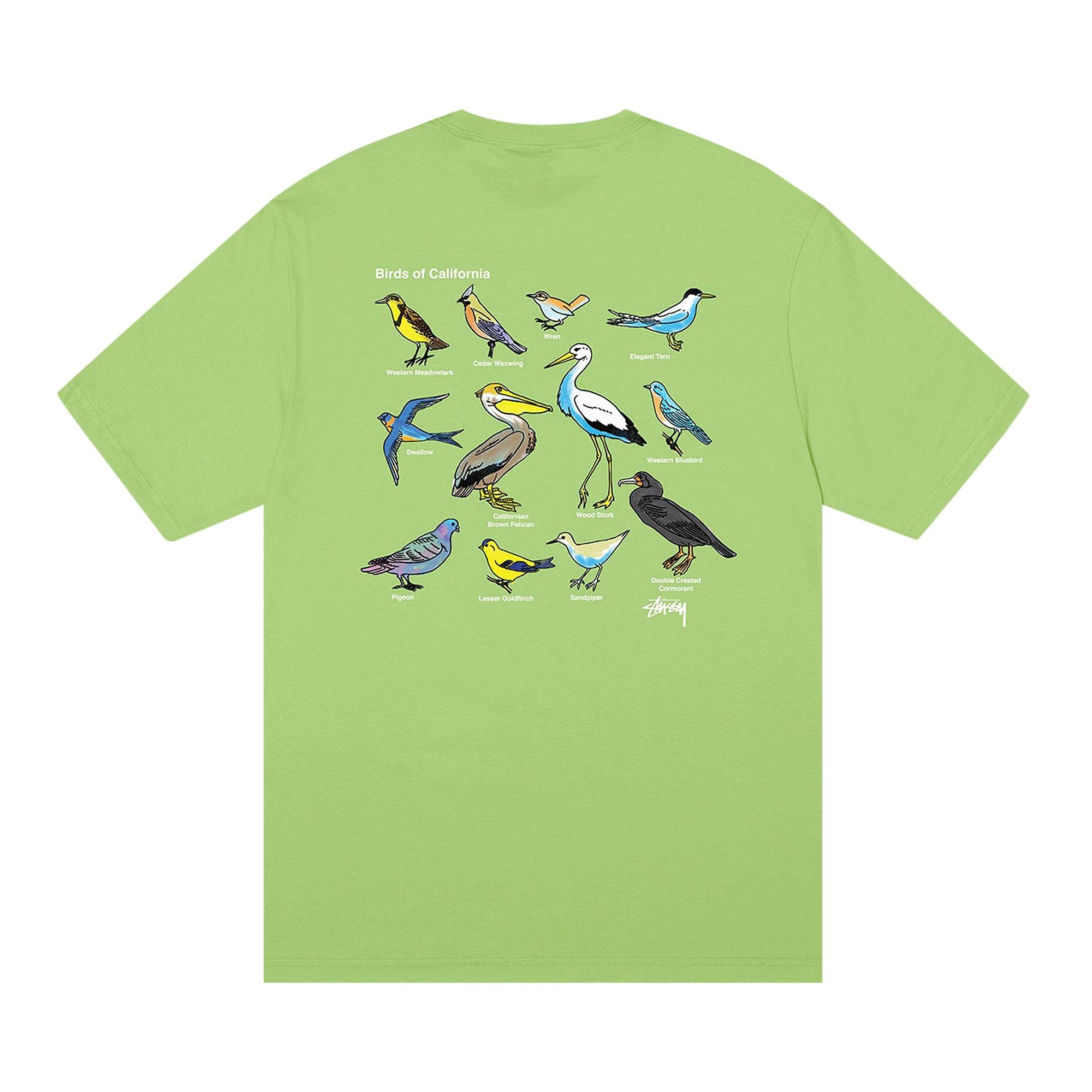 Stussy California Birds Tee 'Tea' - 2