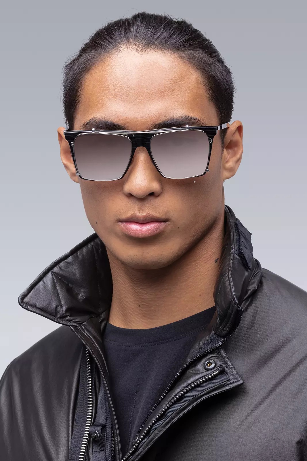F1-T-B F1-T Sunglasses Silver/Light Yellow/Platinum - 45