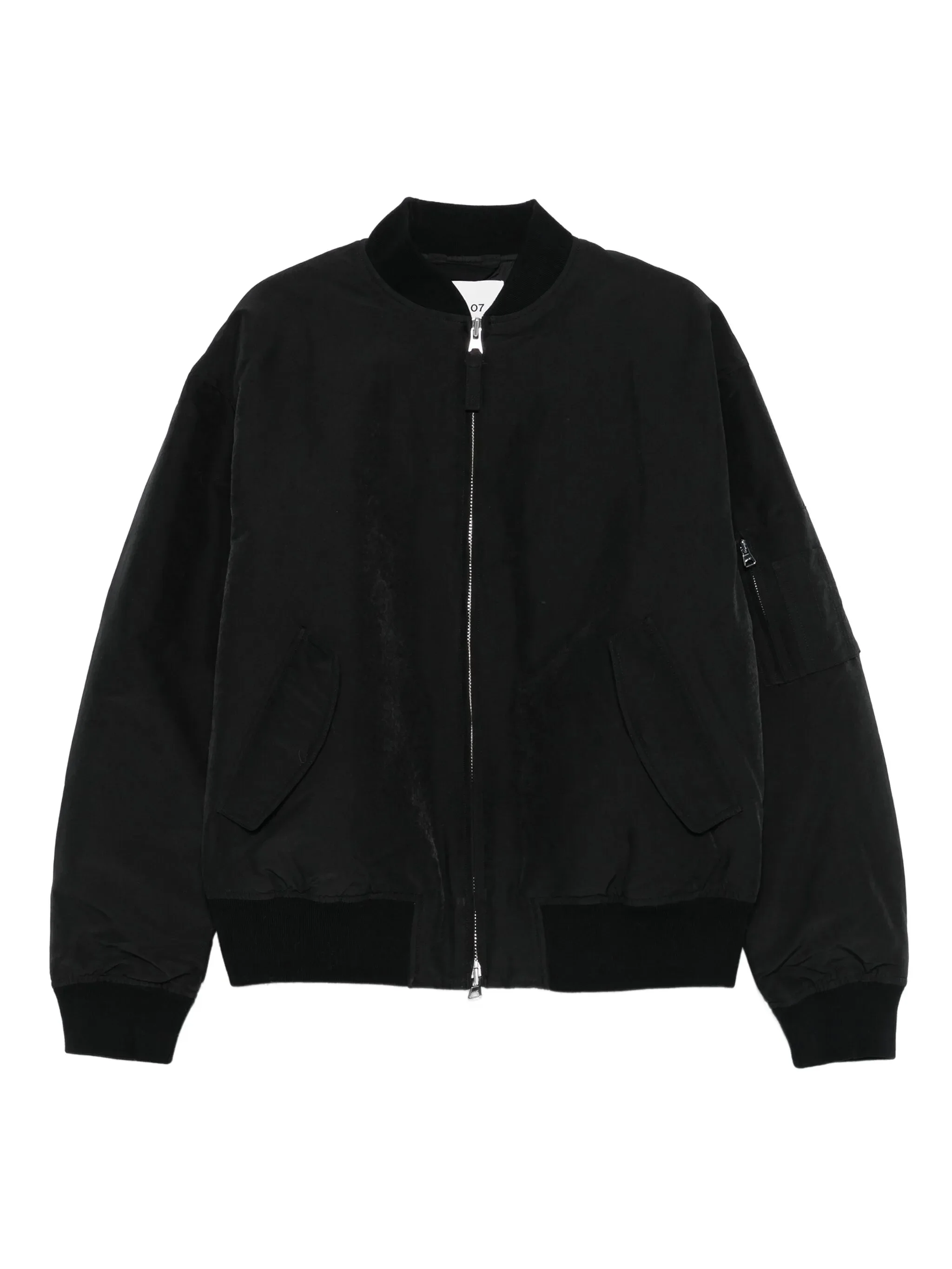 zip-up bomber jacket - 1