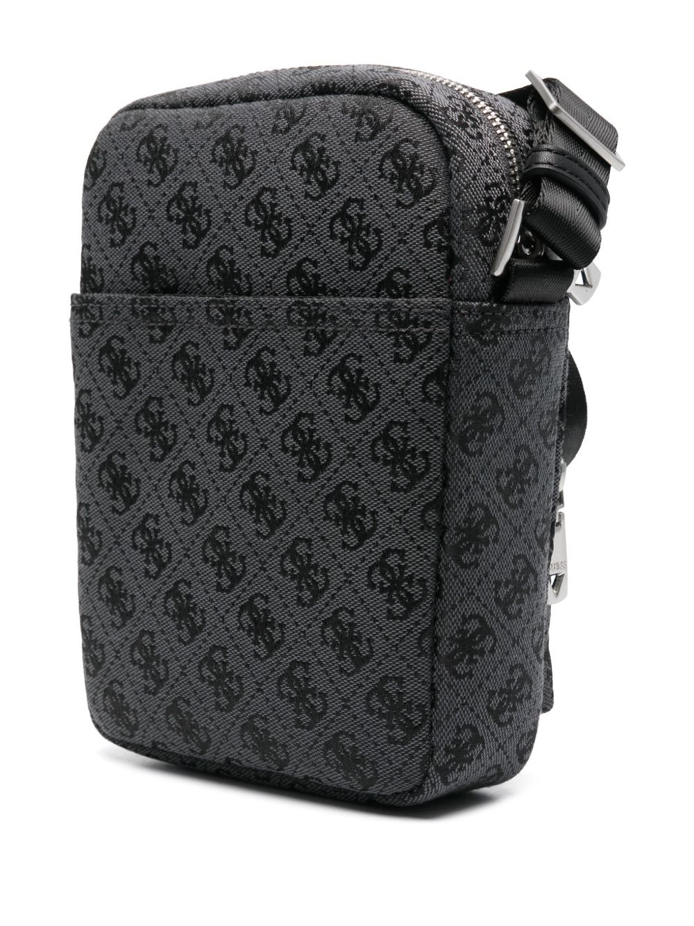 logo-plaque messenger bag - 3