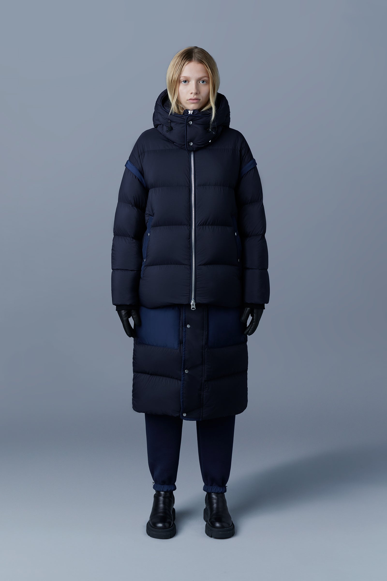 CASIUS 4-in-1 matte light down jacket - 2