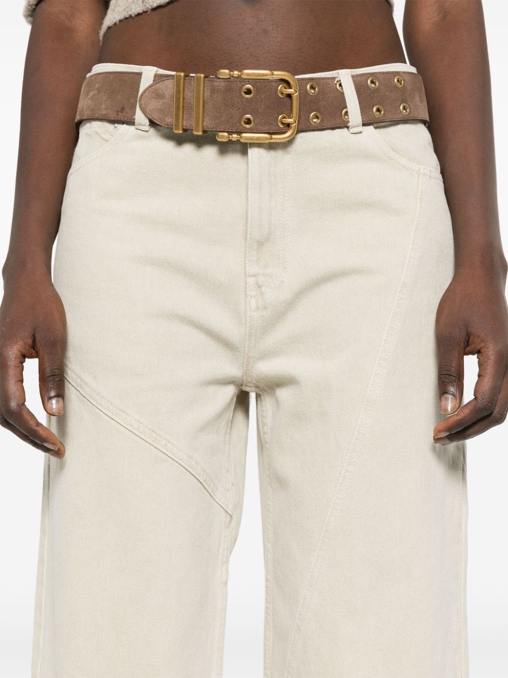 Beverly low-rise straight-leg jeans - 5