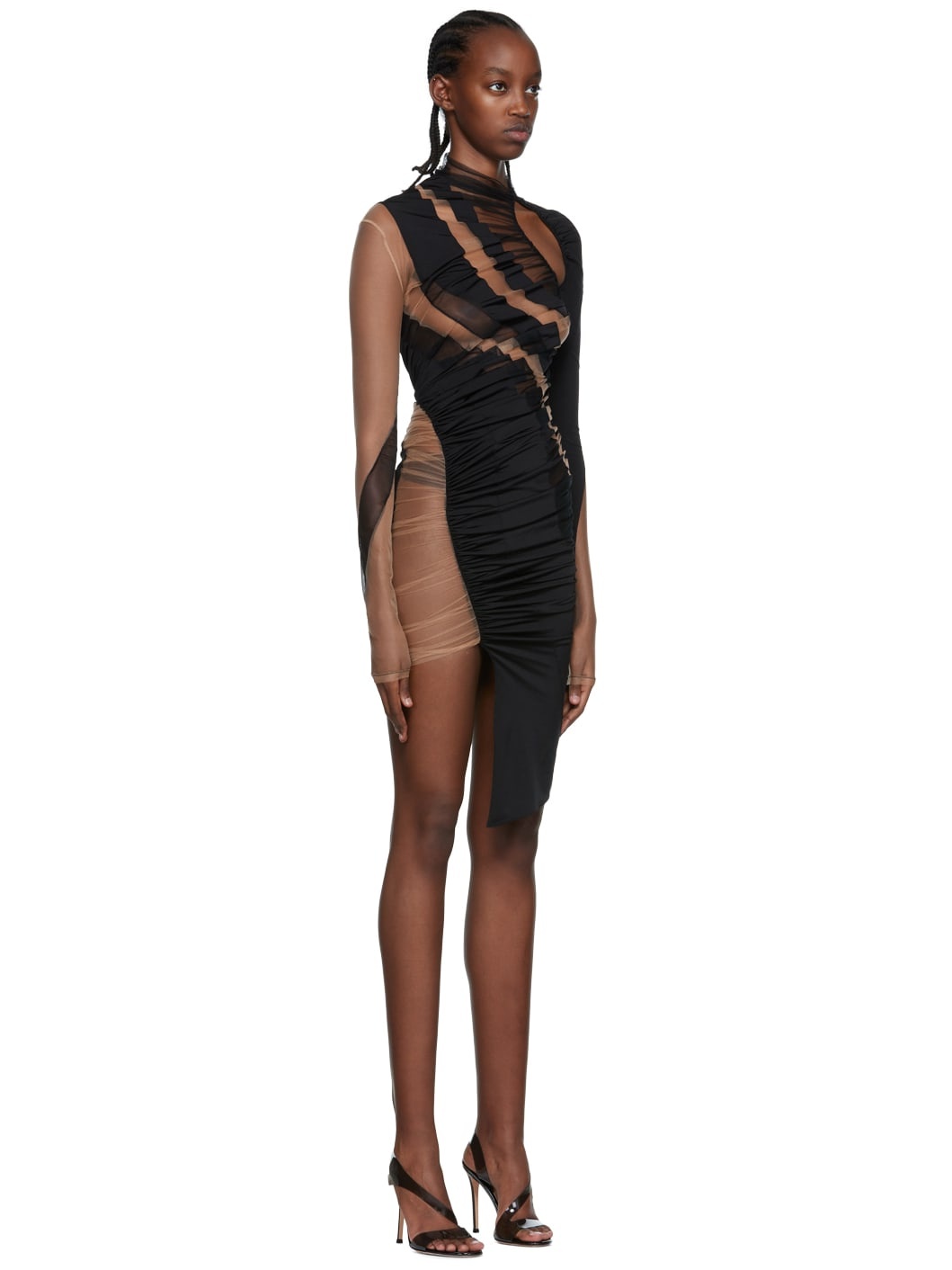 Black Swirling Dress - 2