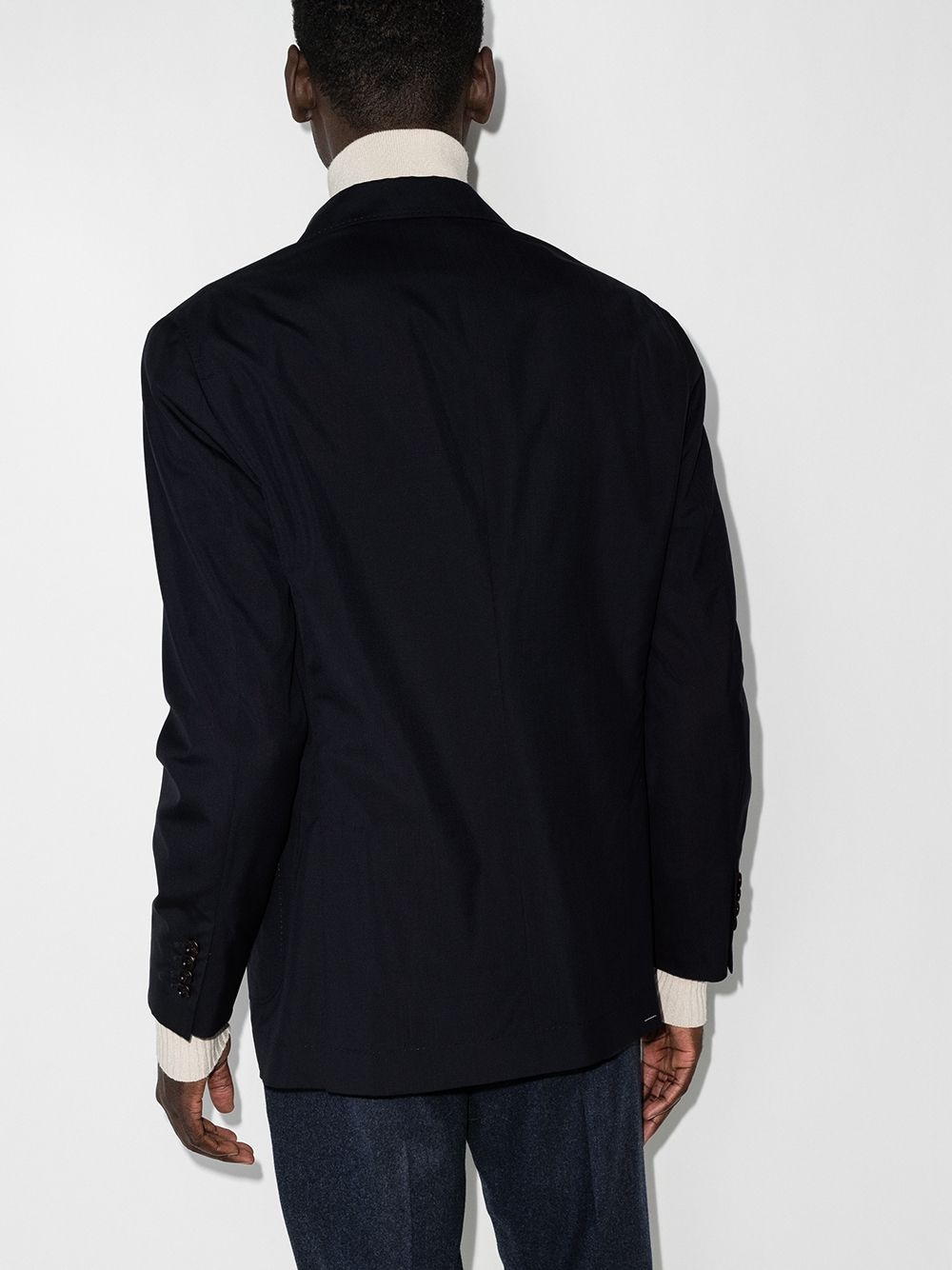 single-breasted suit jacket - 3