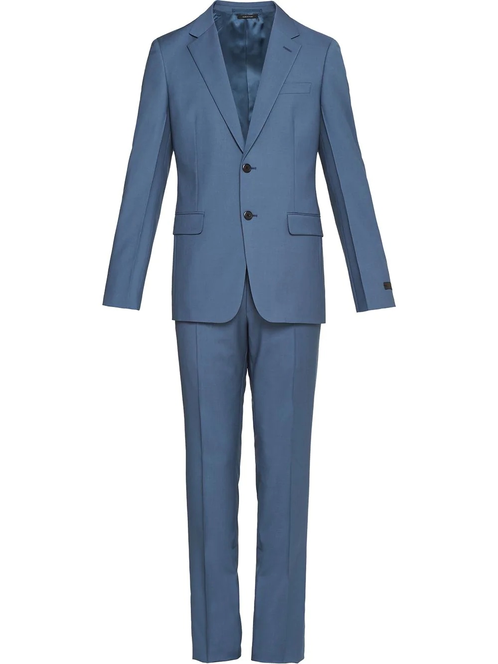 single-breasted two-piece suit - 1