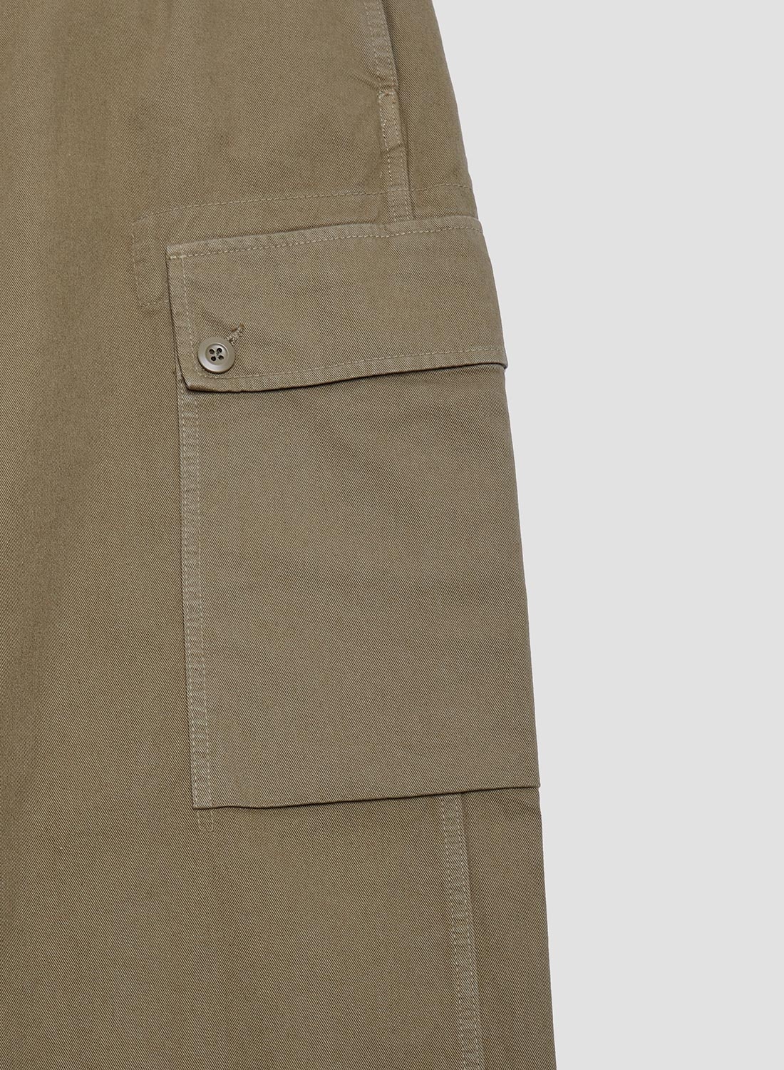 Dutch Pant Cotton Twill in Army - 11