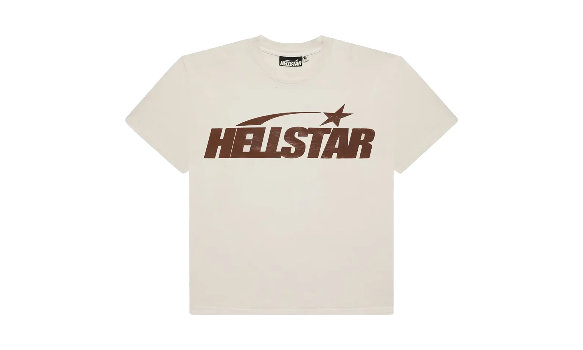 Classic T-Shirt "White/Brown" HSR085 - 1