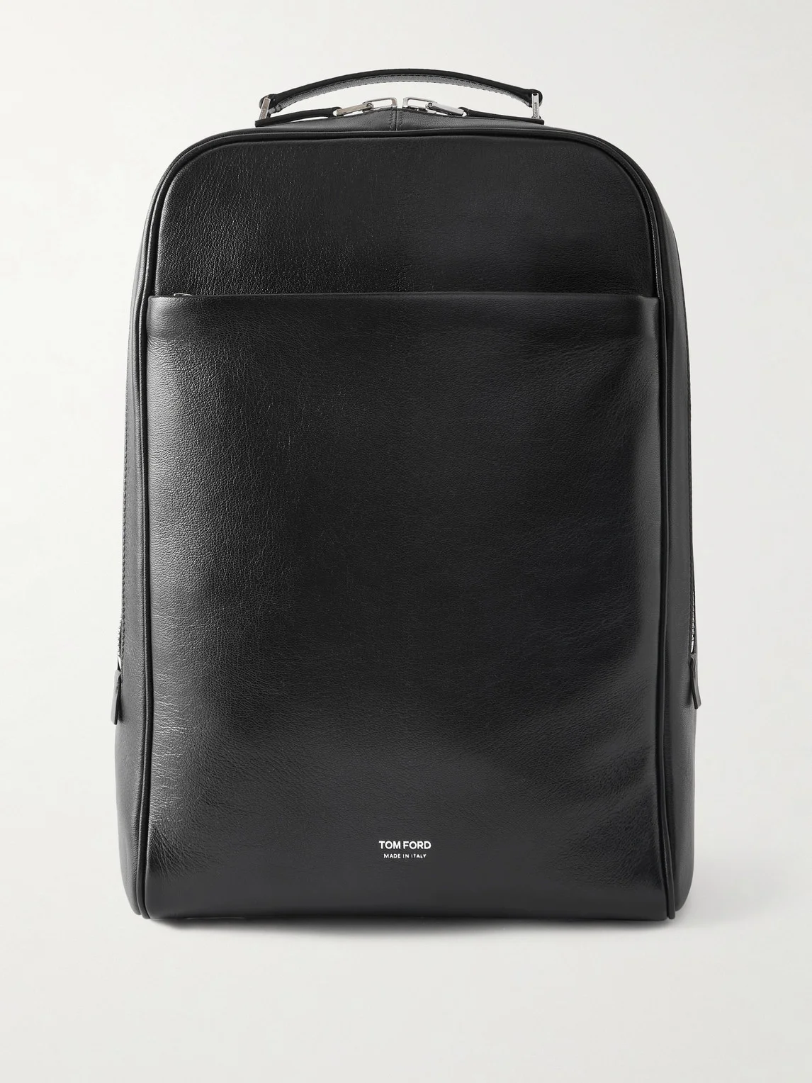 Full-Grain Leather Backpack - 1