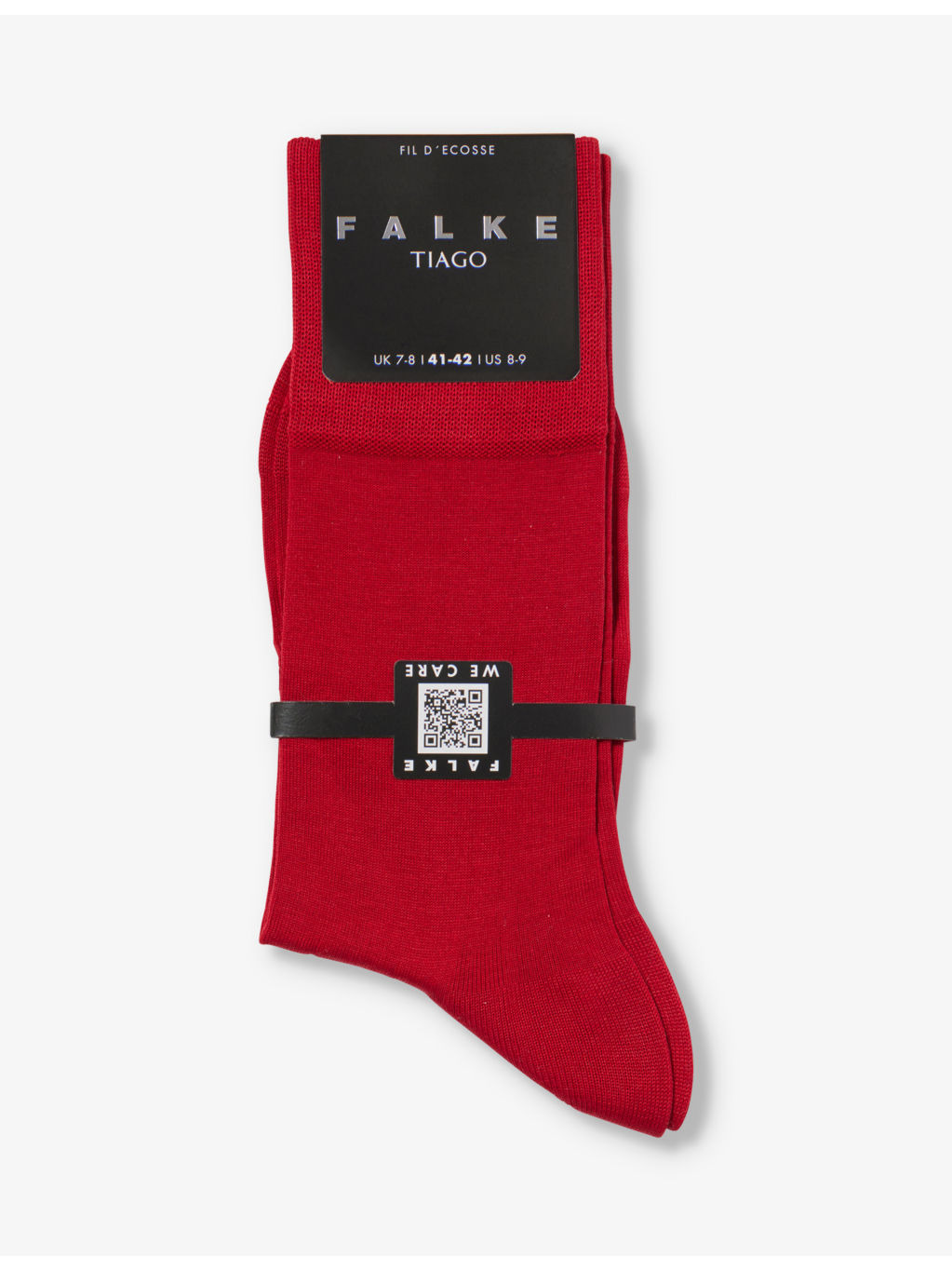 Tiago fine-pattern ankle-rise stretch-organic-cotton-blend socks - 1