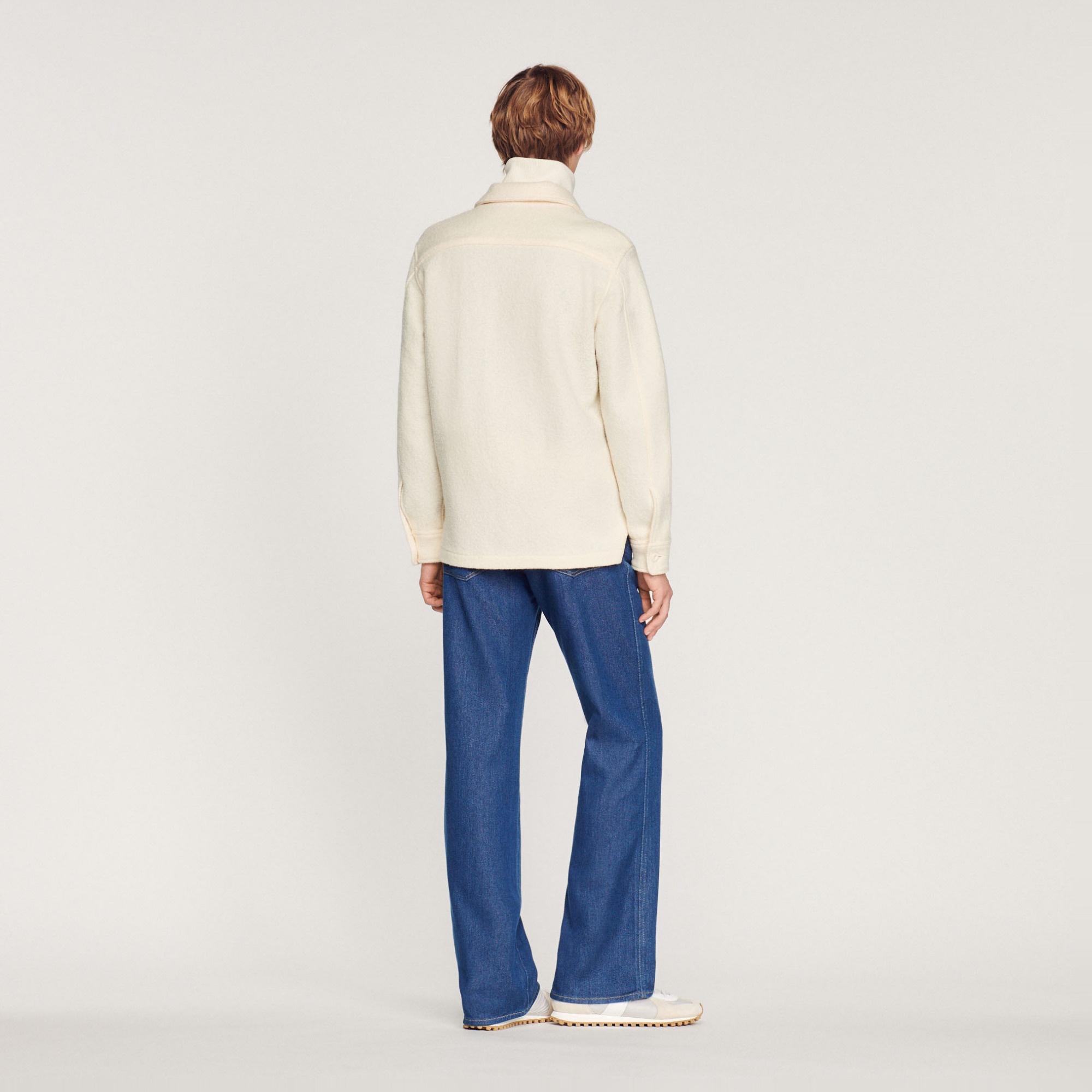 Boiled wool overshirt - 6
