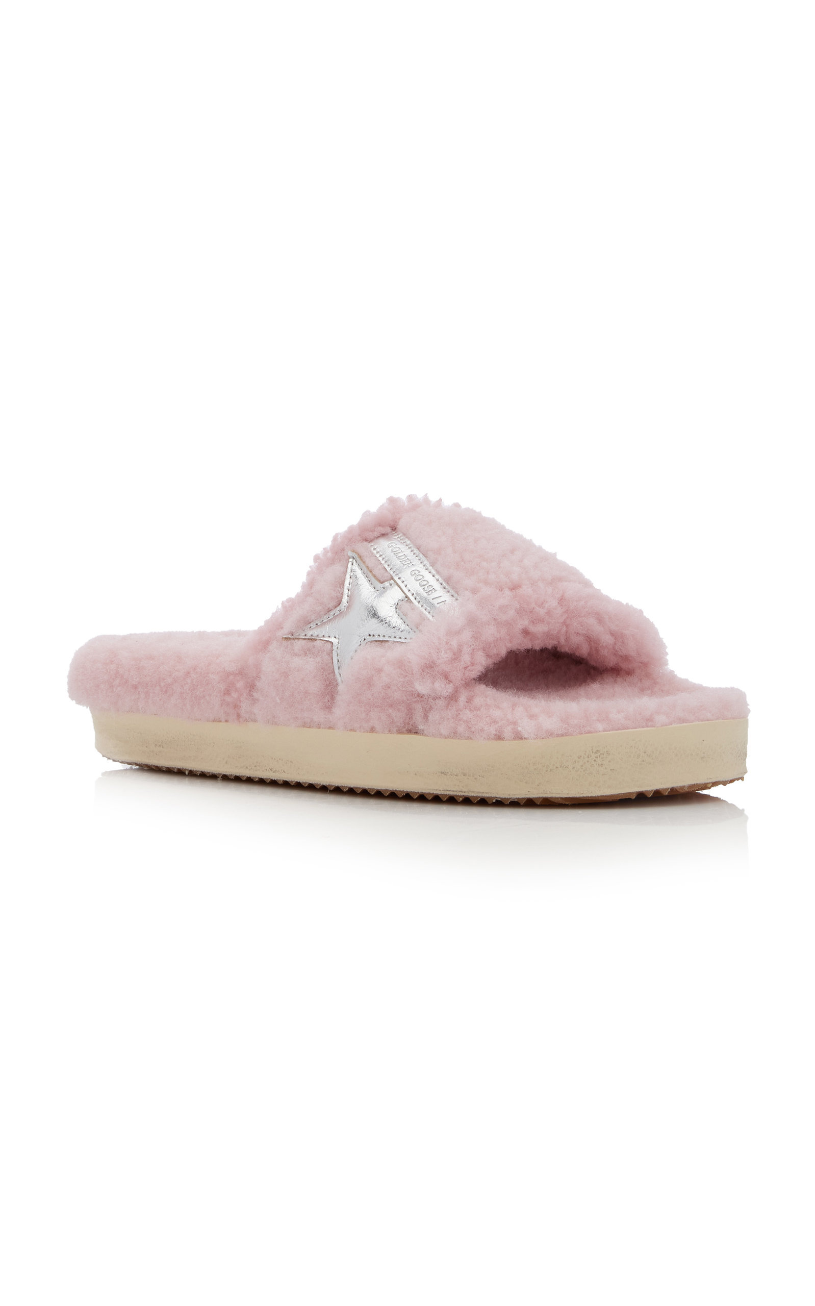 Poolstar Shearling Slide Sandals pink - 5
