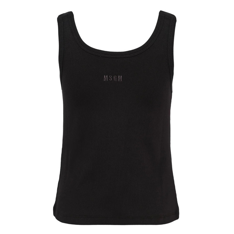 MSGM Button Strap Tank Top outlook