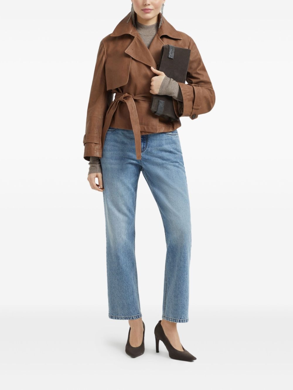 V-neck cardigan - 2